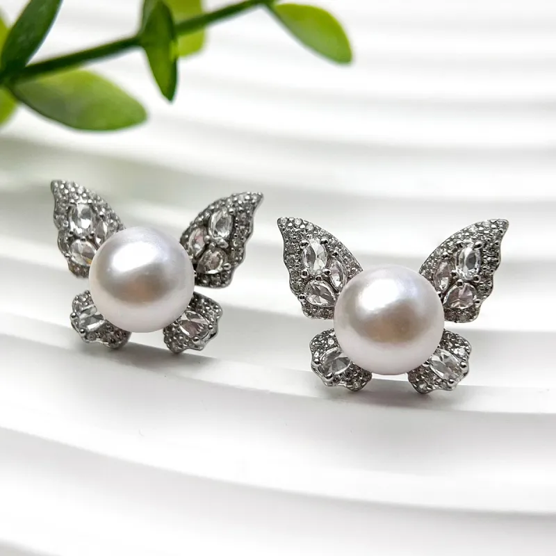 PEARL QUEEN Saltwater Pearl Stud Earrings Women's-1