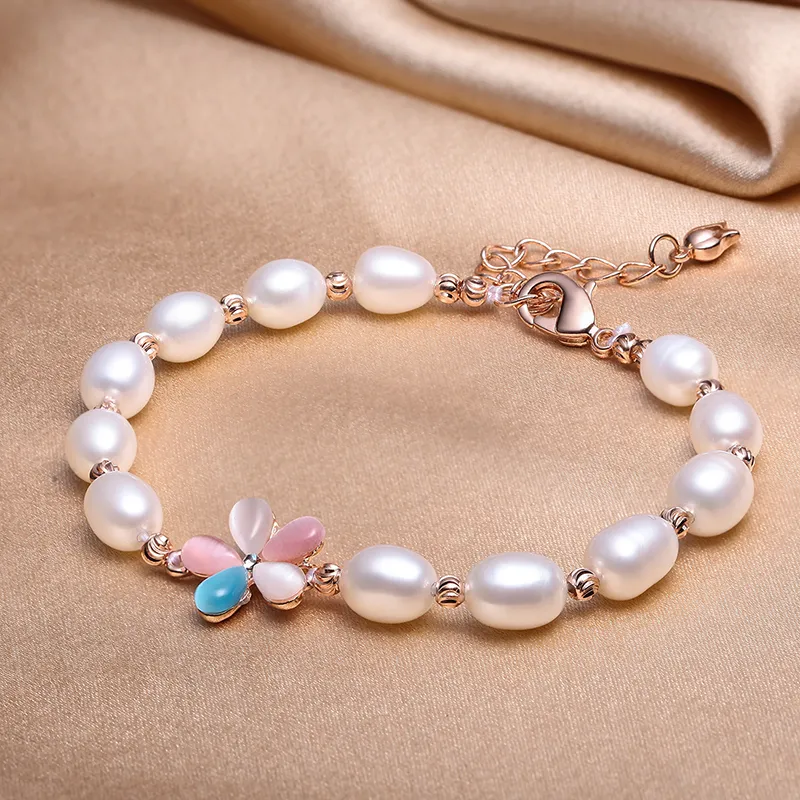 PEARL QUEEN Freshwater Pearl Pearl Bracelets Women's-1