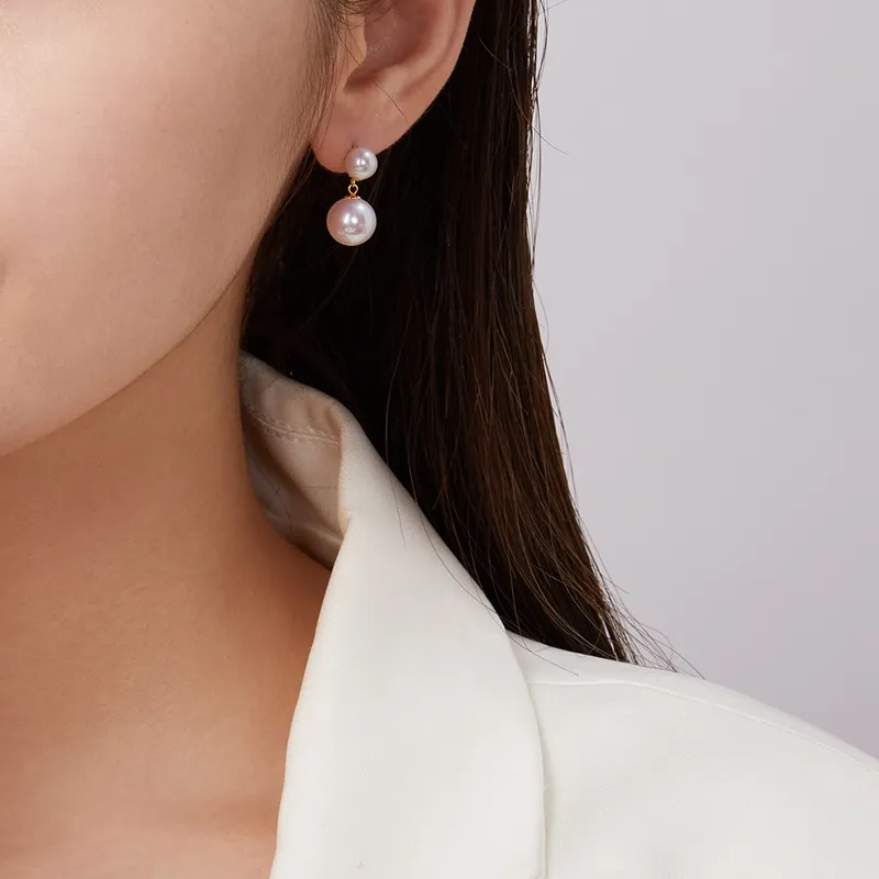 PEARL QUEEN Freshwater Pearl Stud Earrings Women's-4