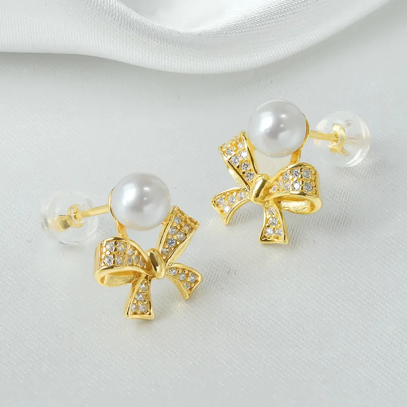 PEARL QUEEN Saltwater Pearl Stud Earrings Women's-5