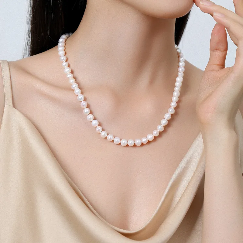 PEARL QUEEN Pearl Necklaces Women's-5