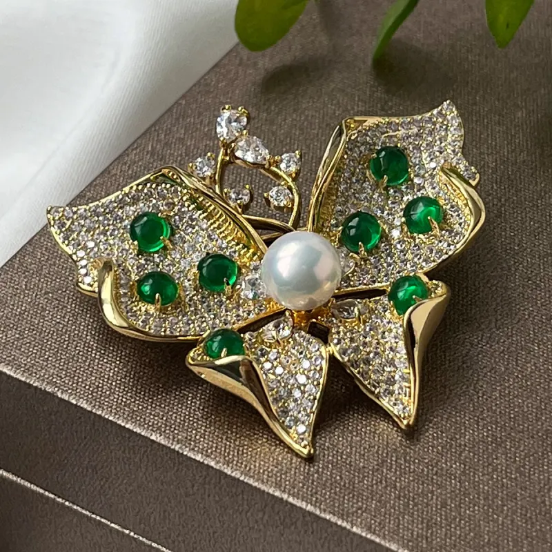 PEARL QUEEN Freshwater Pearl Brooches Women's-3