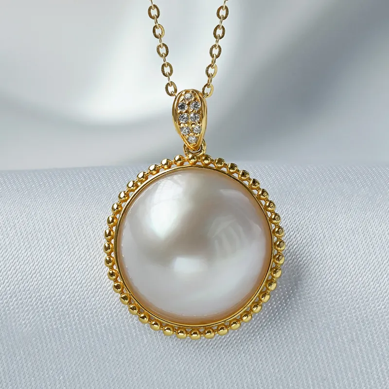 PEARL QUEEN Saltwater Pearl Necklaces Unisex-4