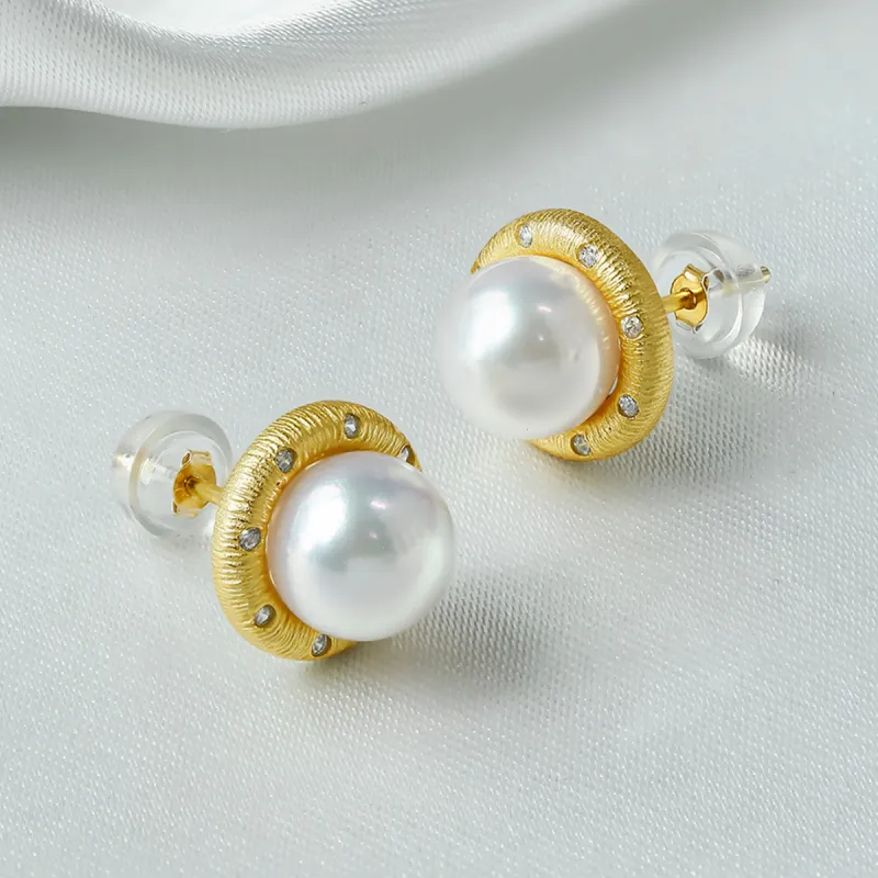 PEARL QUEEN Pearl Stud Earrings Women's-4