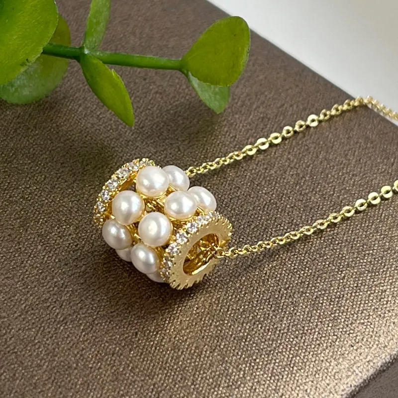 PEARL QUEEN Pearl Necklaces Unisex-3