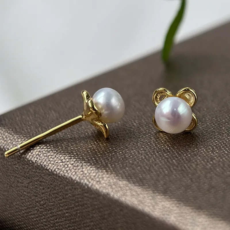 PEARL QUEEN Freshwater Pearl Stud Earrings Women's-2