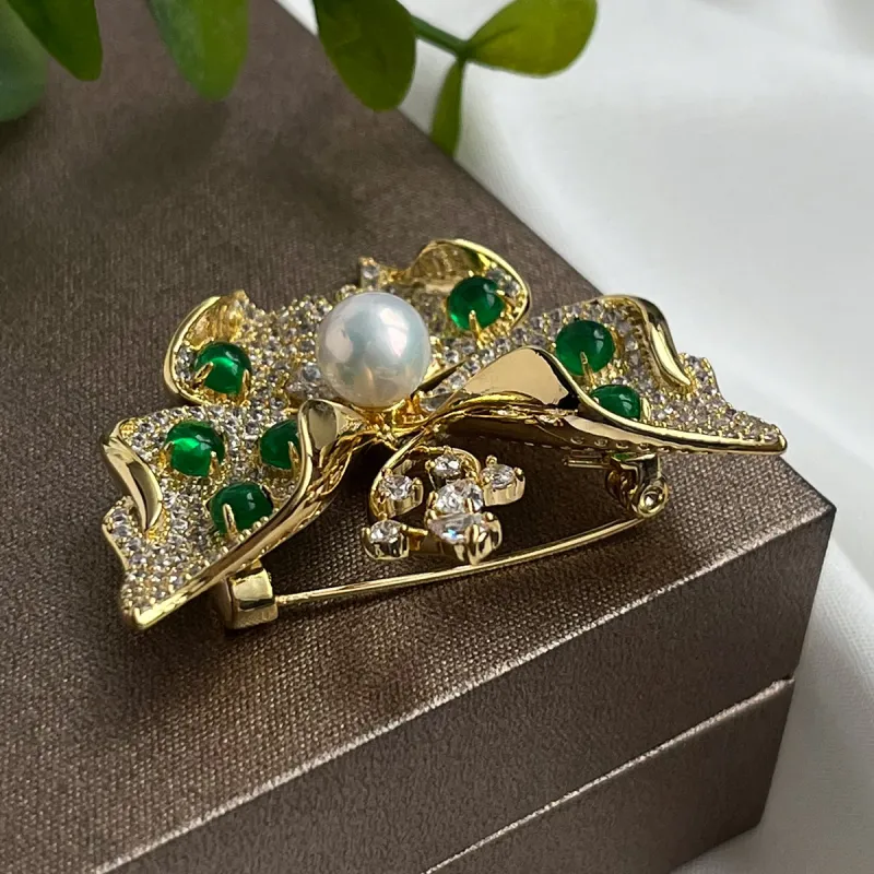 PEARL QUEEN Freshwater Pearl Brooches Women's-4