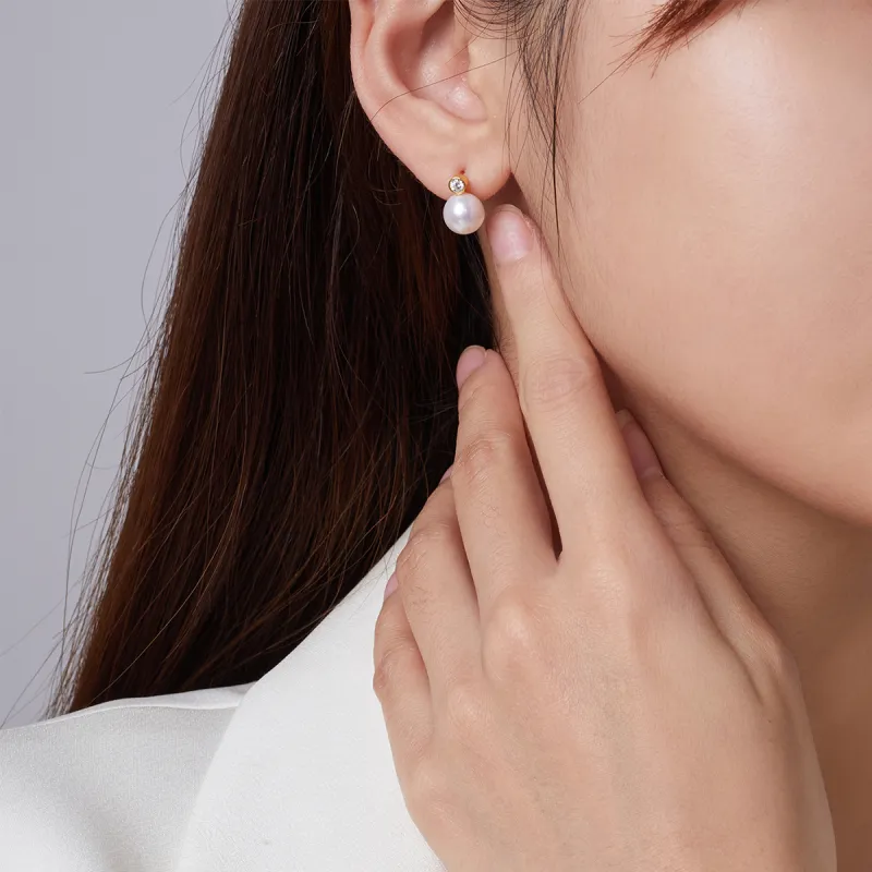PEARL QUEEN Pearl Stud Earrings Women's-4
