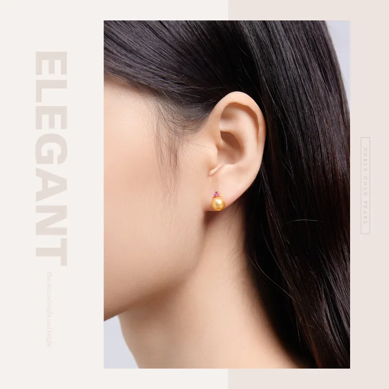 PEARL QUEEN Saltwater Pearl Stud Earrings Women's-3