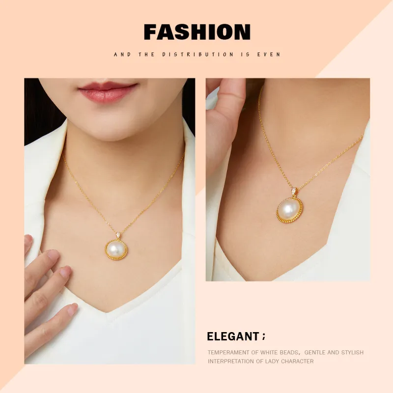 PEARL QUEEN Saltwater Pearl Necklaces Unisex-3
