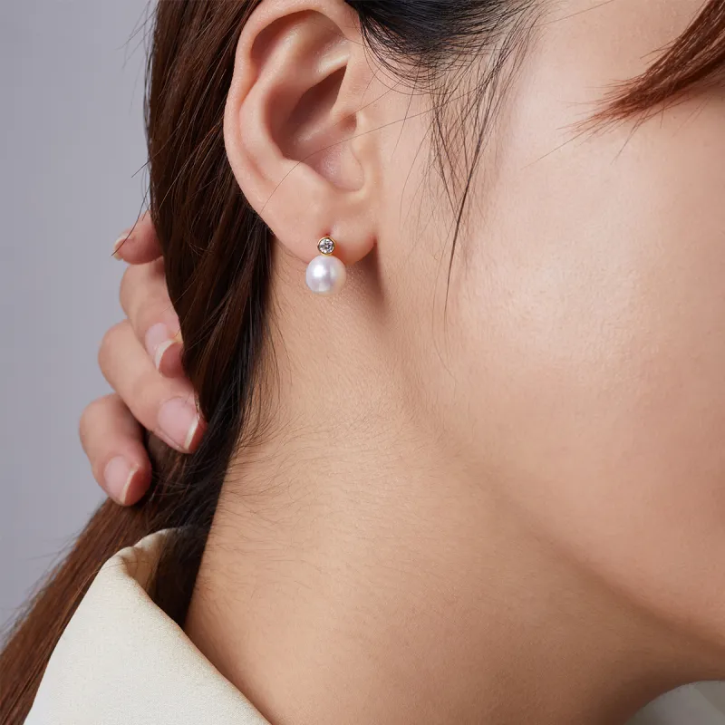 PEARL QUEEN Pearl Stud Earrings Women's-3