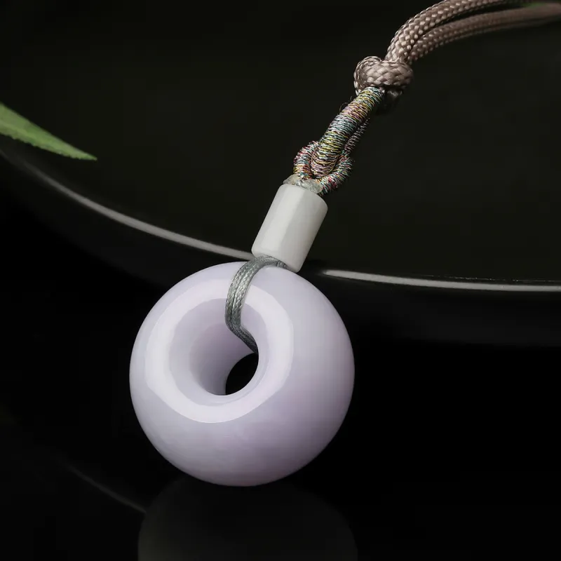 PEARL QUEEN Glutinous Jade Jadeite Pendants Unisex-1