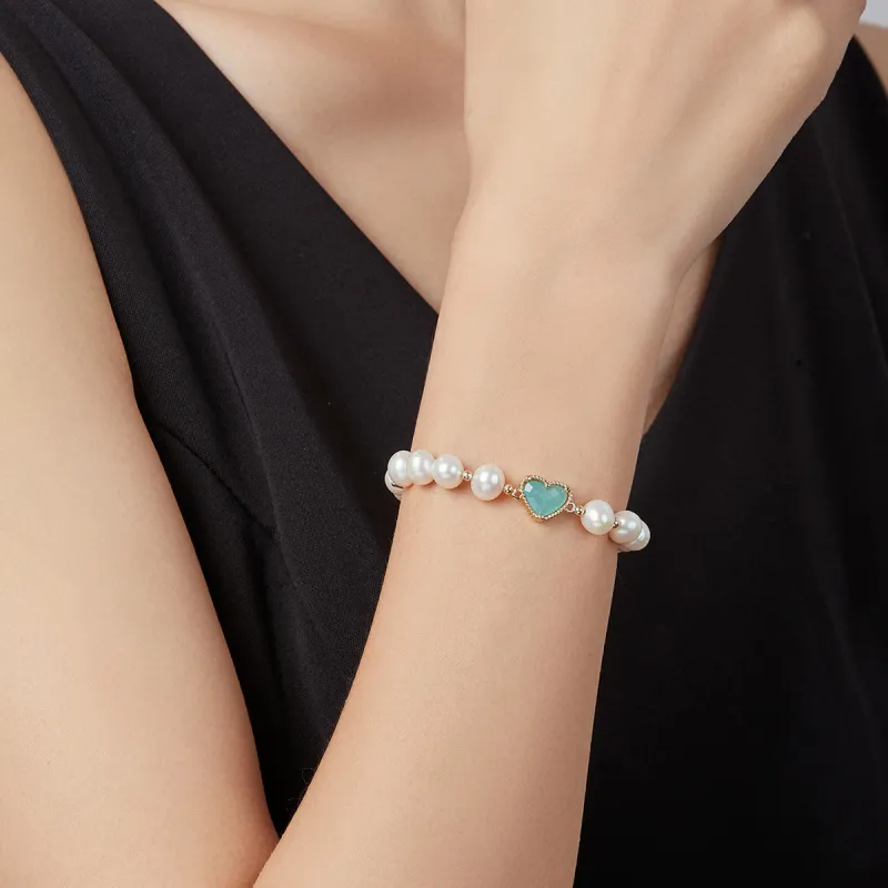 PEARL QUEEN Freshwater Pearl Pearl Bracelets Women's-11