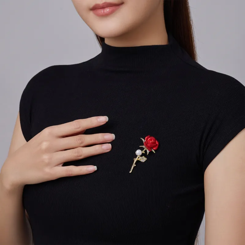 PEARL QUEEN Pearl Brooches Women's-5