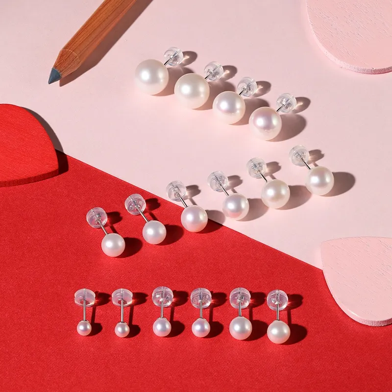 PEARL QUEEN Freshwater Pearl Stud Earrings Women's-1