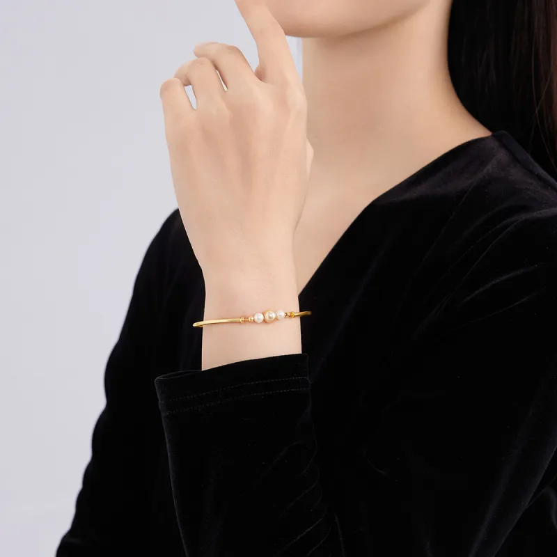 PEARL QUEEN Pearl Bangles Women's-7