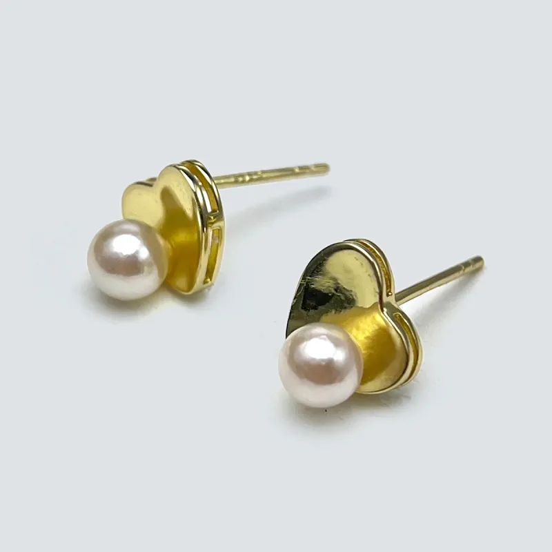 PEARL QUEEN Pearl Stud Earrings Women's-4