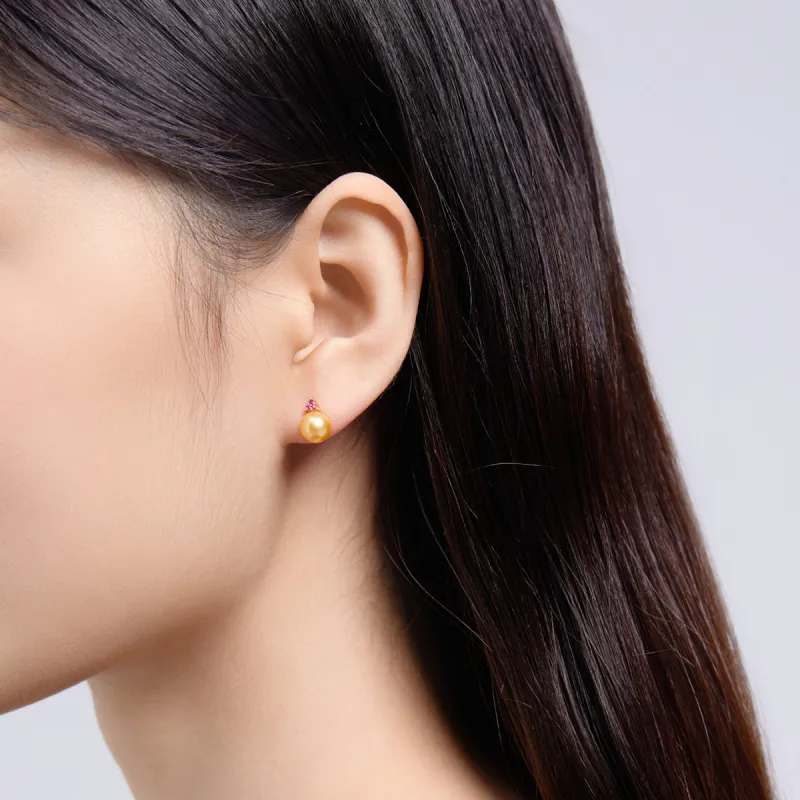 PEARL QUEEN Saltwater Pearl Stud Earrings Women's-7