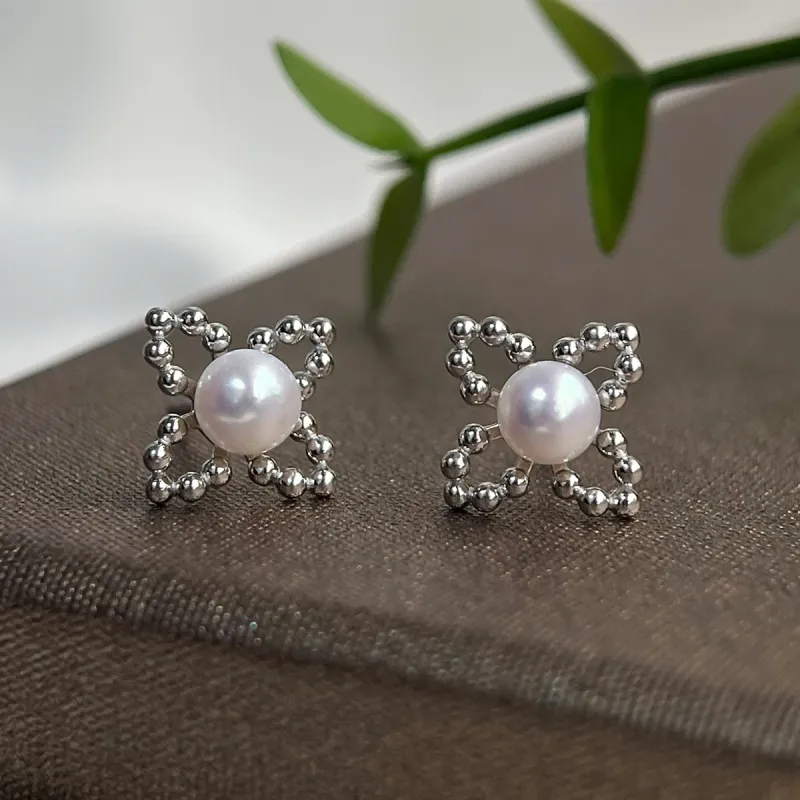 PEARL QUEEN Freshwater Pearl Stud Earrings Women's-1