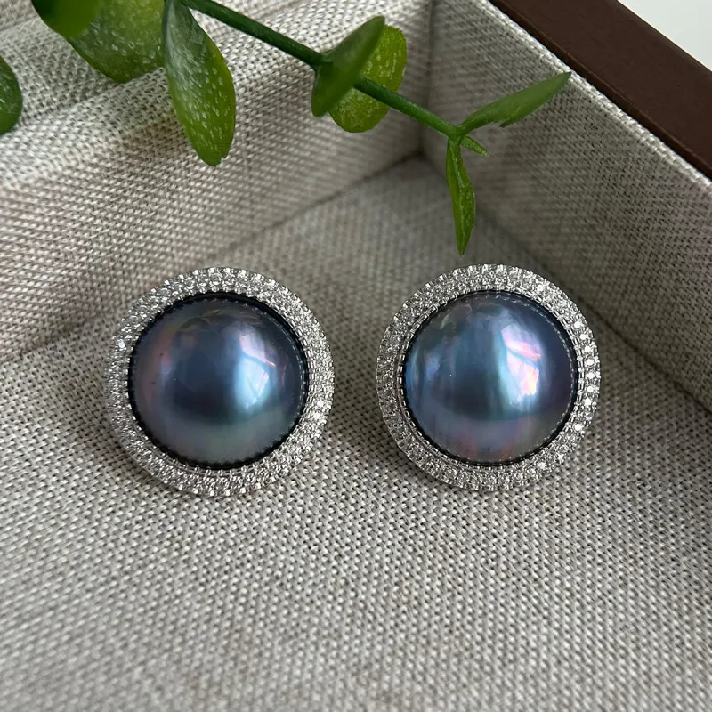 PEARL QUEEN Freshwater Pearl Stud Earrings Women's-4