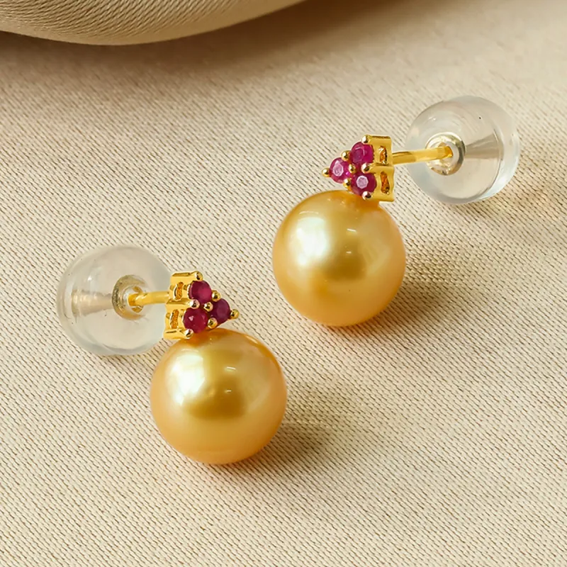 PEARL QUEEN Saltwater Pearl Stud Earrings Women's-6
