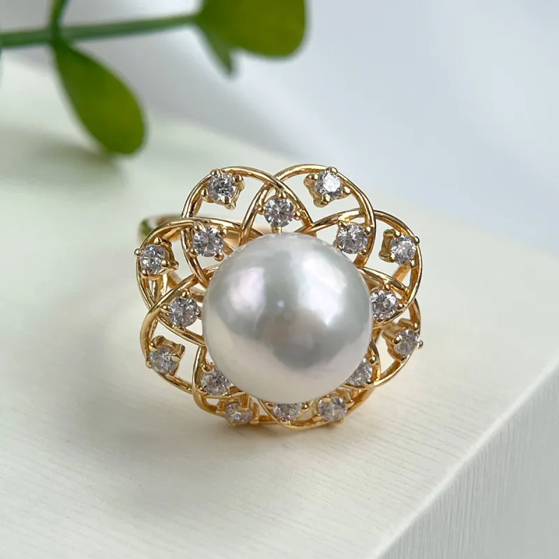 PEARL QUEEN Freshwater Pearl Rings Women's-4