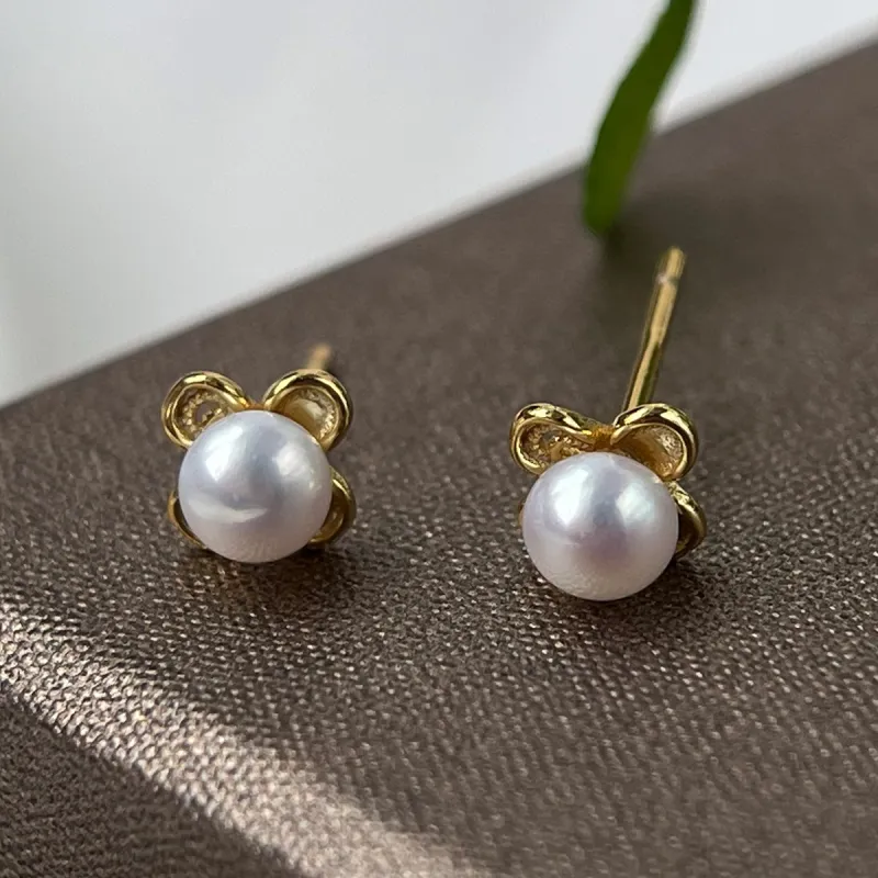 PEARL QUEEN Freshwater Pearl Stud Earrings Women's-4
