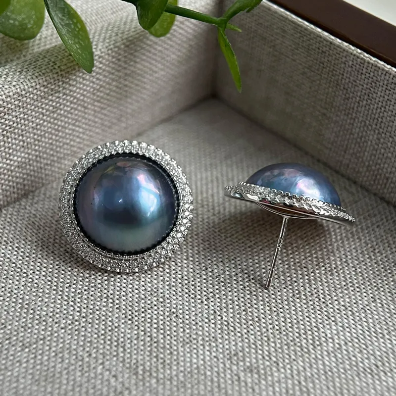 PEARL QUEEN Freshwater Pearl Stud Earrings Women's-6