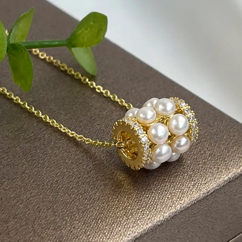 PEARL QUEEN Pearl Necklaces Unisex-4