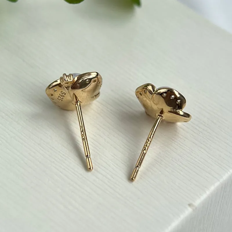 PEARL QUEEN Freshwater Pearl Stud Earrings Women's-8