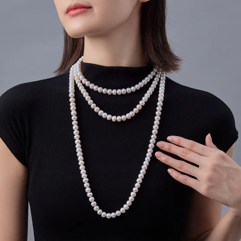 PEARL QUEEN Freshwater Pearl Necklaces Women's-4