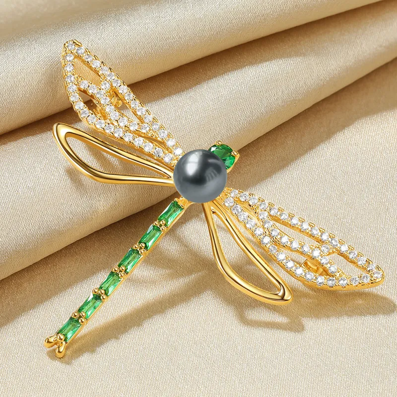 PEARL QUEEN Saltwater Pearl Brooches Women's-4