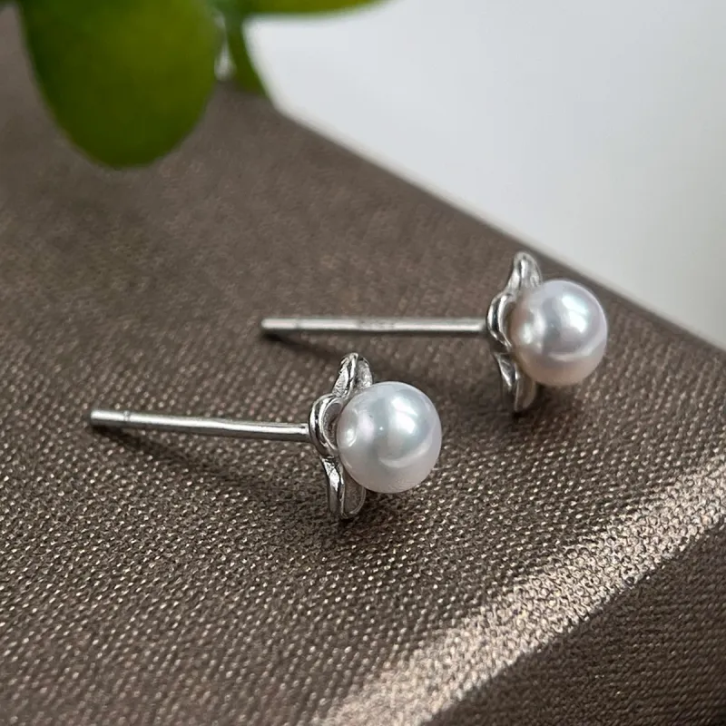 PEARL QUEEN Freshwater Pearl Stud Earrings Women's-9
