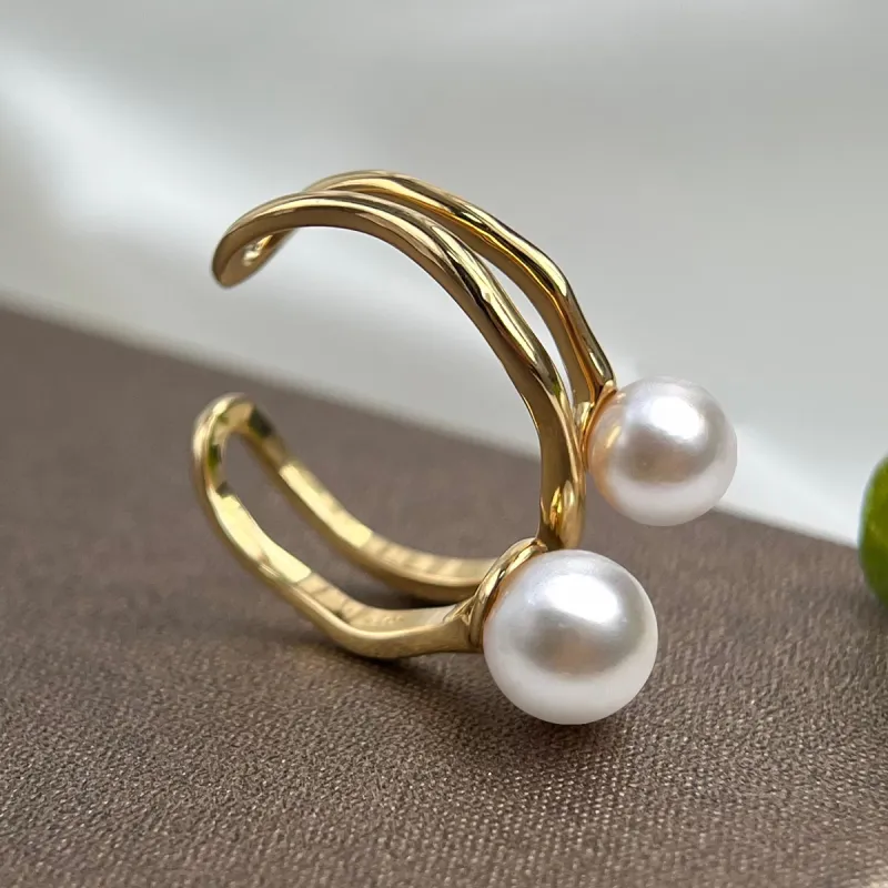PEARL QUEEN Saltwater Pearl Rings Women's-4
