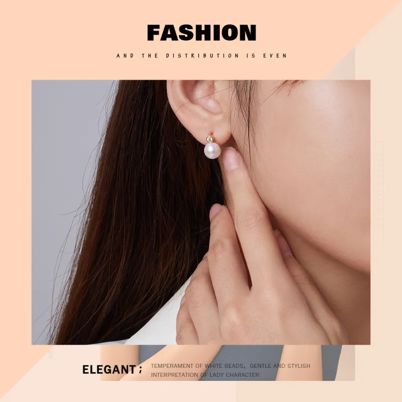 PEARL QUEEN Pearl Stud Earrings Women's-2