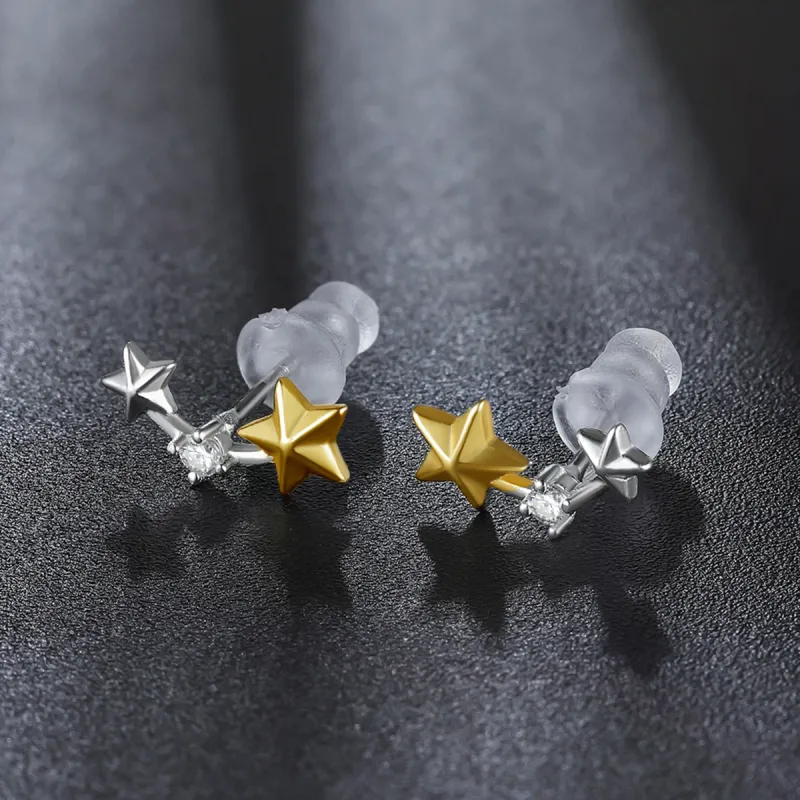 PEARL QUEEN S925 Silver Stud Earrings Women's-3