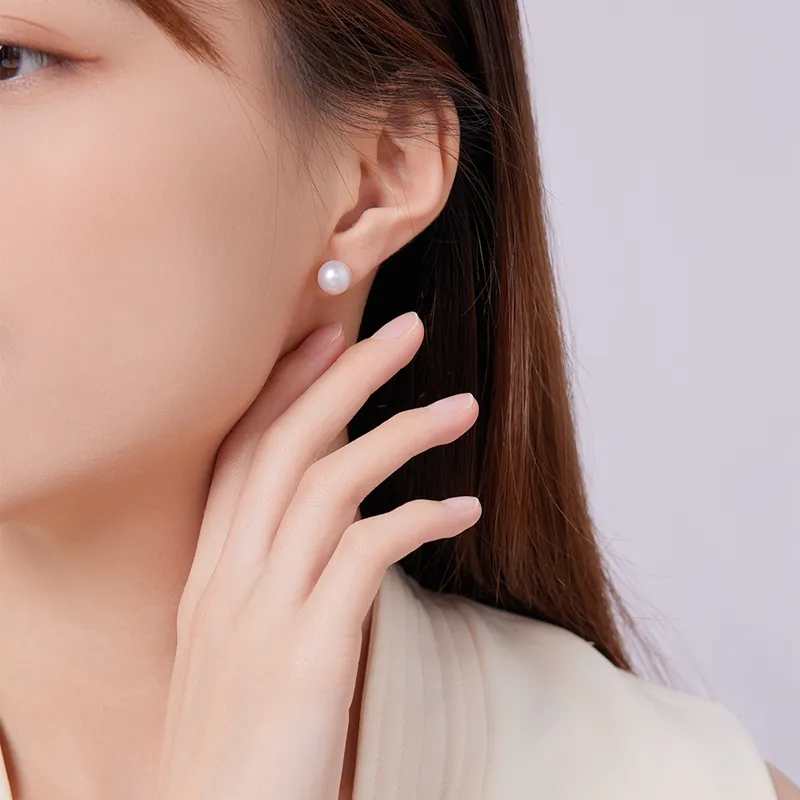 PEARL QUEEN Freshwater Pearl Stud Earrings Women's-4