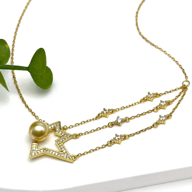 PEARL QUEEN Saltwater Pearl Necklaces Women's-3