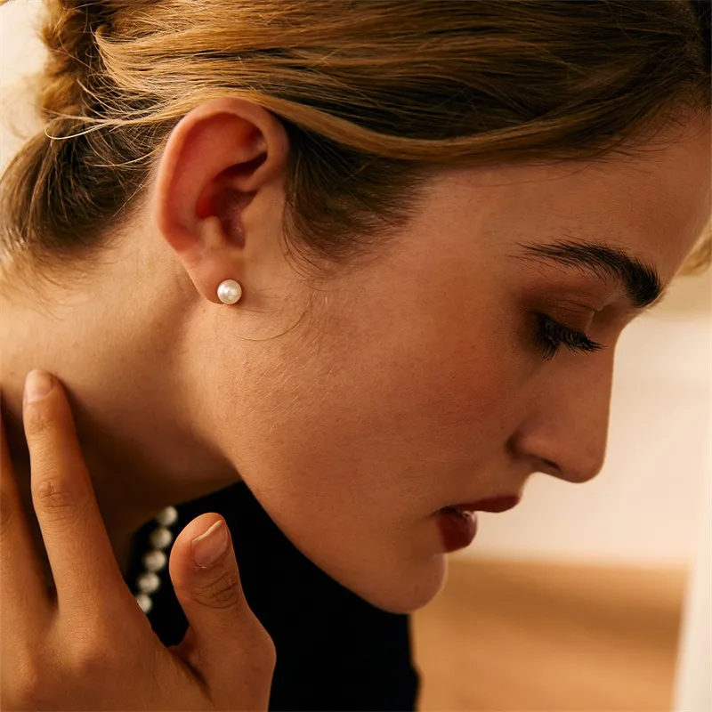 PEARL QUEEN Freshwater Pearl Stud Earrings Women's-4