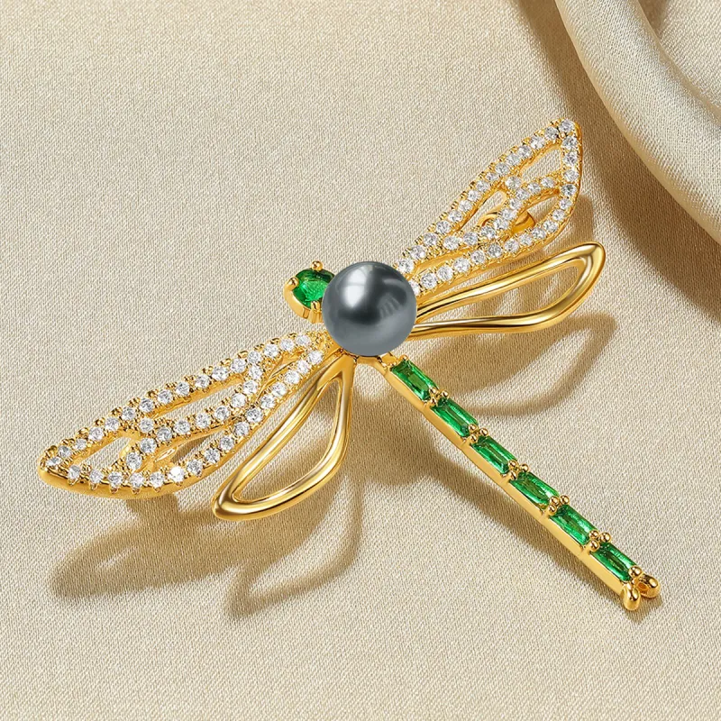 PEARL QUEEN Saltwater Pearl Brooches Women's-2