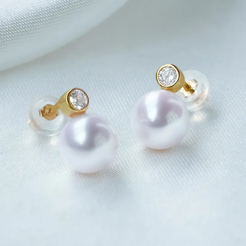 PEARL QUEEN Pearl Stud Earrings Women's-7