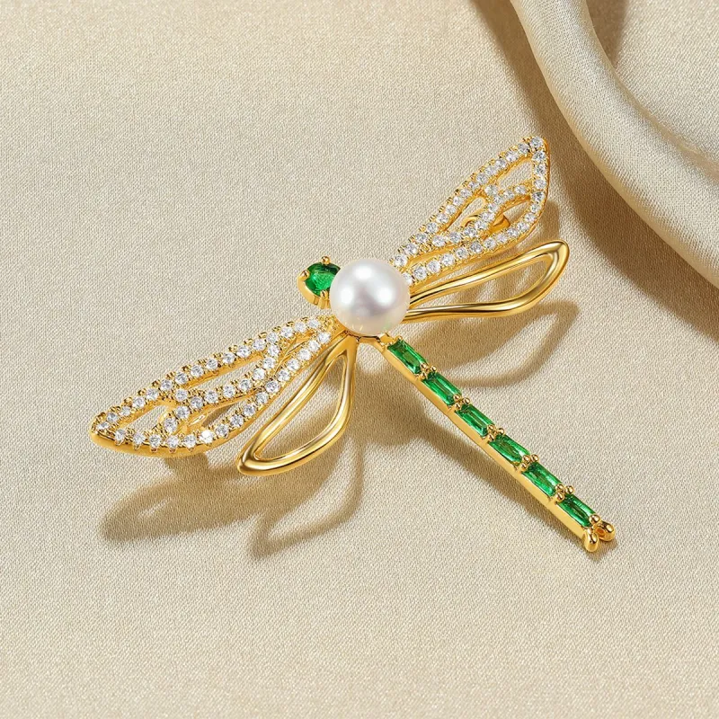 PEARL QUEEN Freshwater Pearl Brooches Women's-3