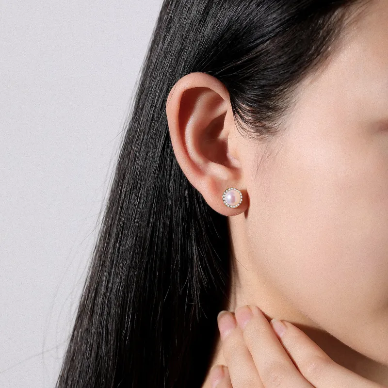 PEARL QUEEN Freshwater Pearl Stud Earrings Women's-6