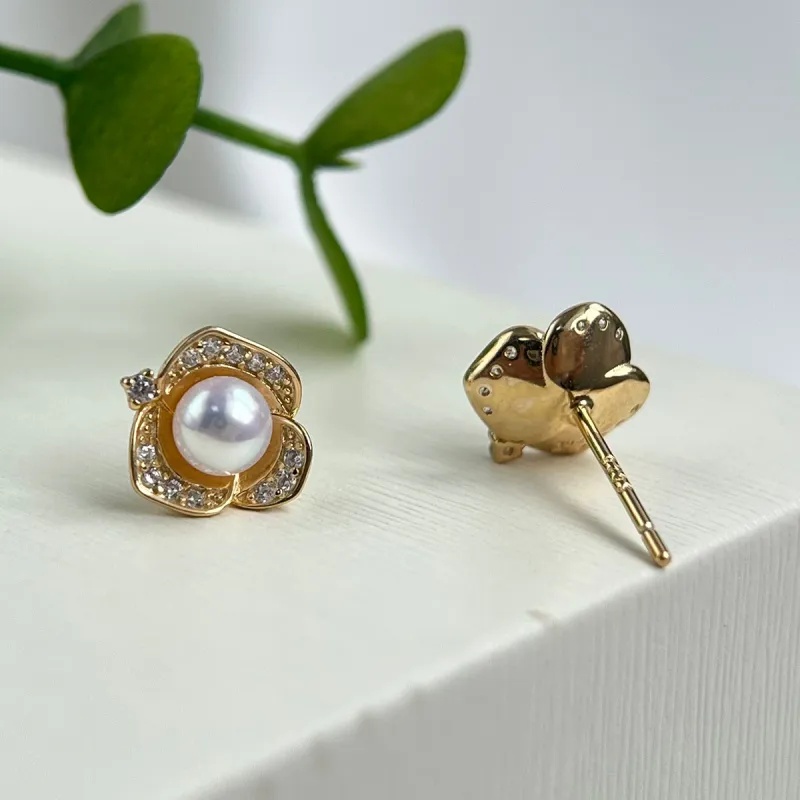 PEARL QUEEN Freshwater Pearl Stud Earrings Women's-7