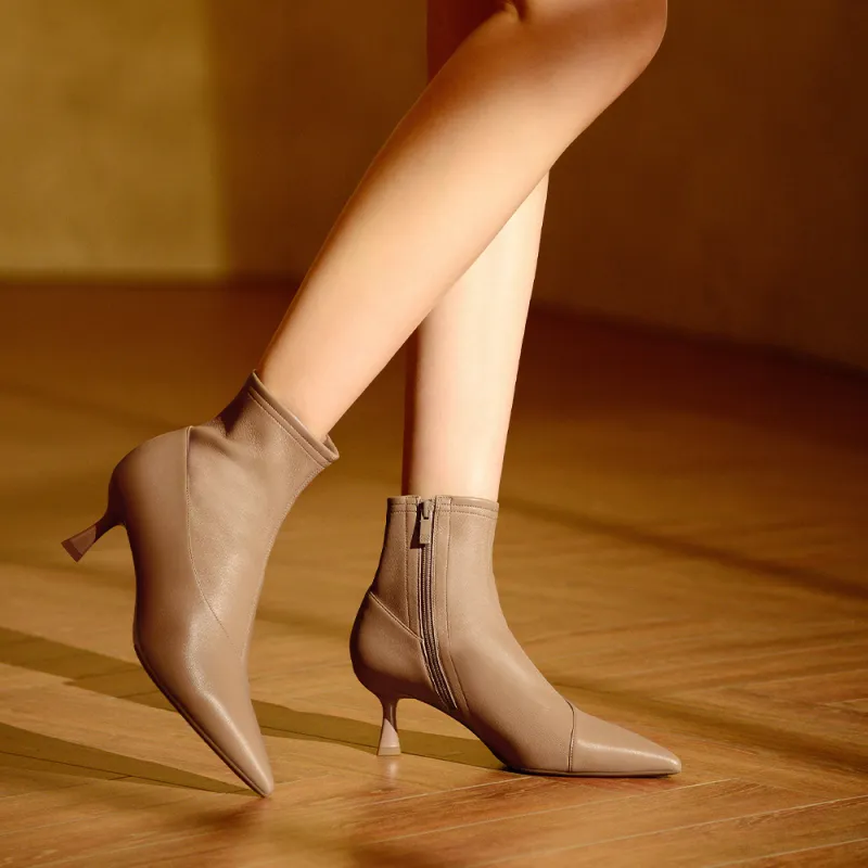 Joypeace Gold Division Ankle Boots Women's-5