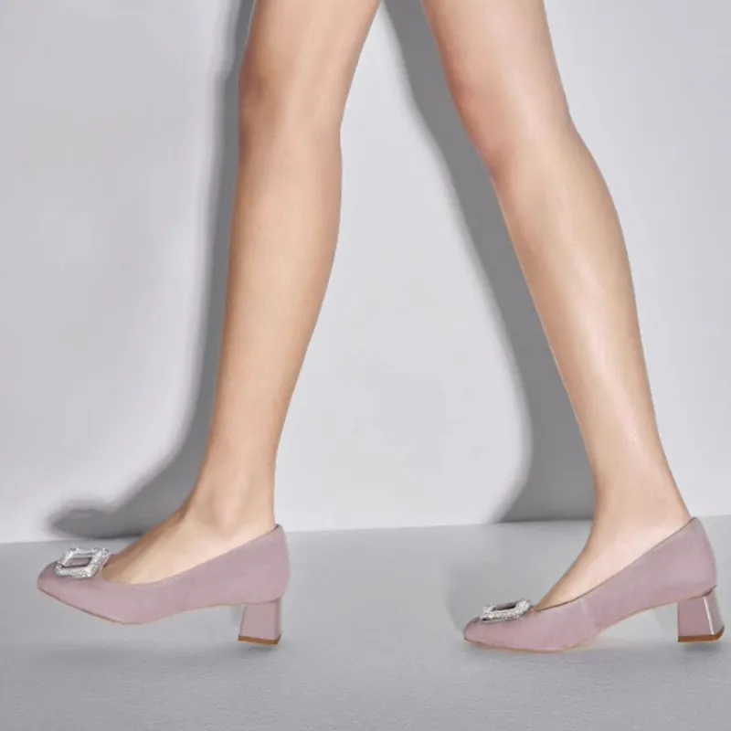 Staccato Chunky Heel High Heels Women's-4