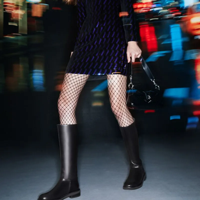 Staccato Knee-high Boots 3.5cm Women's-11
