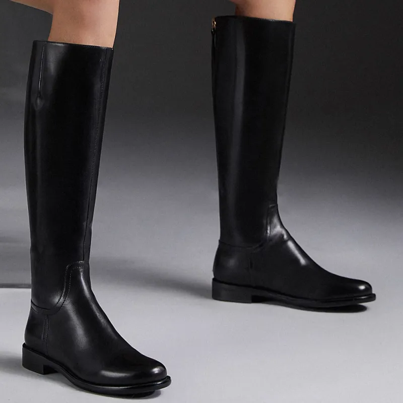 Staccato Knee high Boots 3cm Women's-4