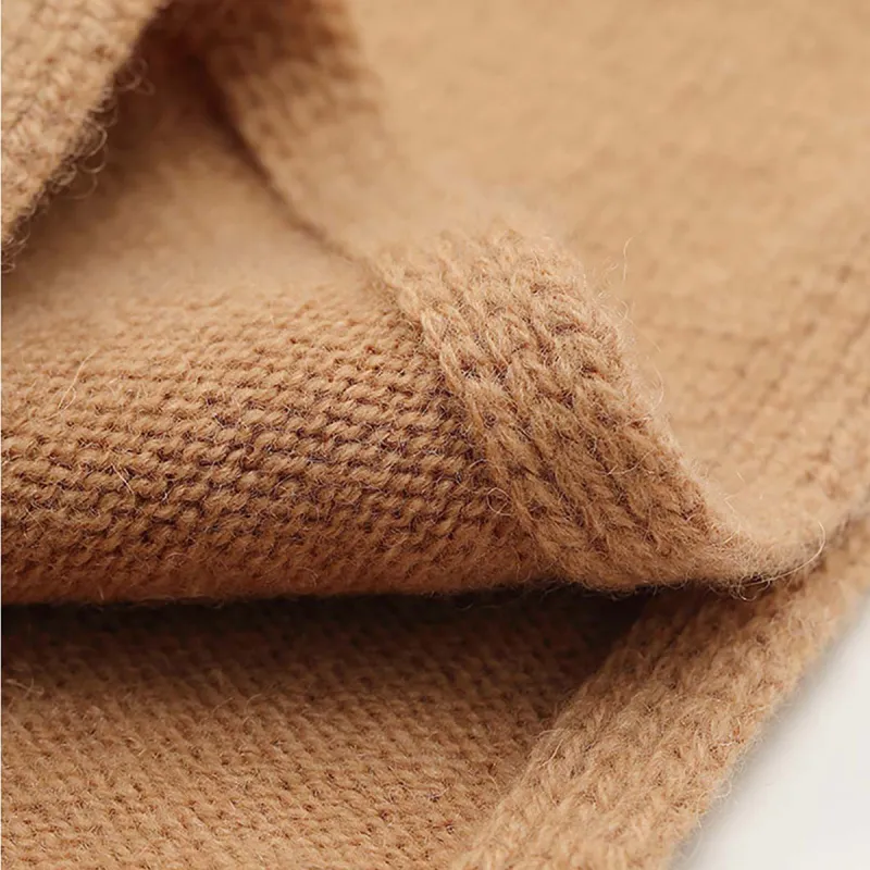 JIUMU Sheep Wool Knit Scarves Women's-1