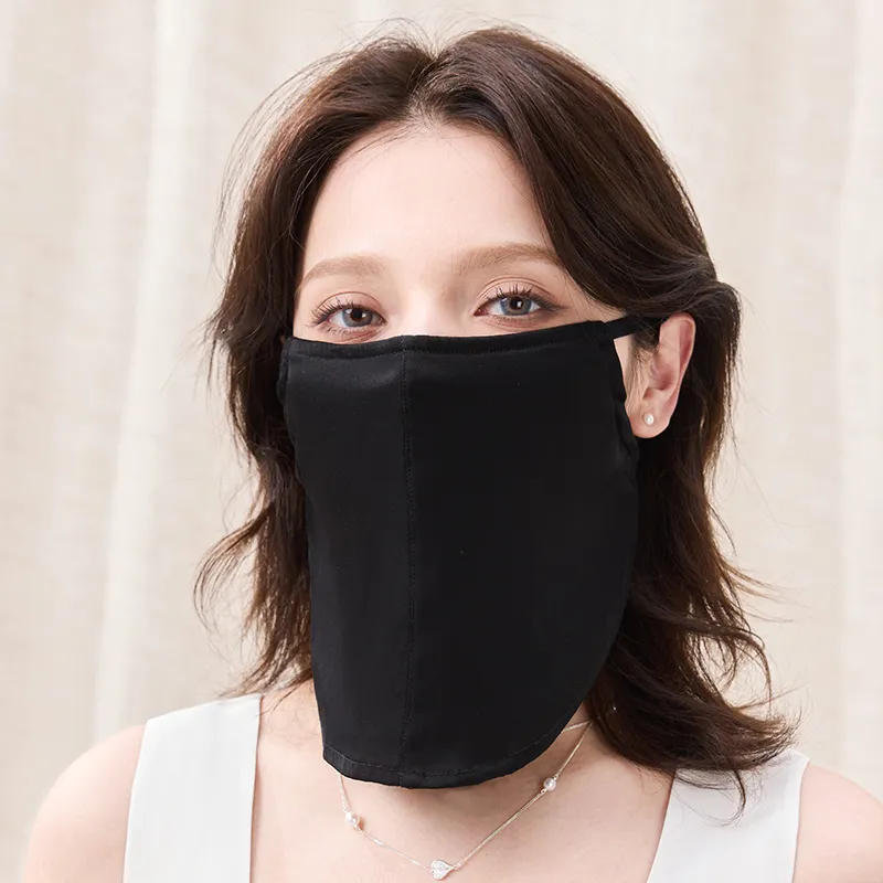 JIUMU Mulberry Silk Sun Protection Masks Women's-7
